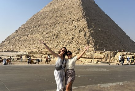 Familienreise Ägypten - Ägypten for family individuell deluxe - Spaß bei Pyramiden von Gizeh