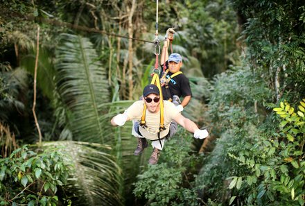 Mexiko Familienreise - Mexiko Family & Teens - Guatemala Ziplining