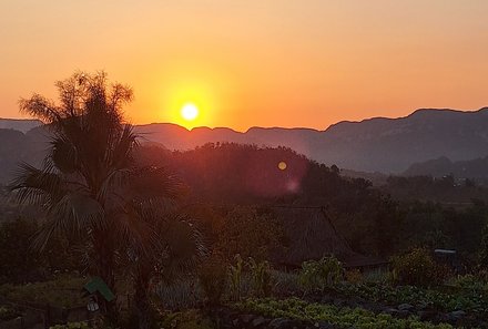 Kuba for family individuell - Vinales - Sonnenuntergang