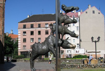 Familienreise Baltikum Family & Teens - Lettland - Riga Altstadt Bremer Stadtmusikanten