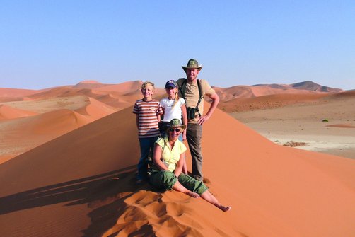 Reiseziele 2020 für Familien - Namibia - Dünen