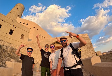 Oman Familienreise - Oman for family - Bahla Fort Besichtigung