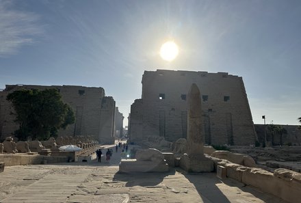 Familienreise Ägypten - Ägypten for family individuell deluxe - Karnak Tempel Ruinen