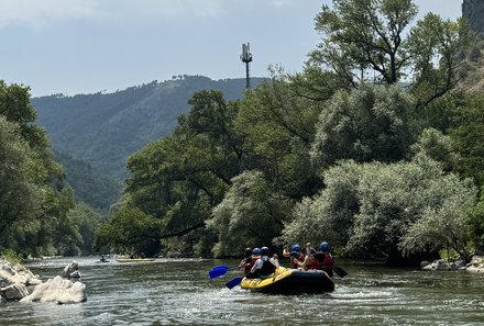 Bulgarien Familienreise - Bulgarien mit Kindern - Hotel Budapest Sofia - Rafting