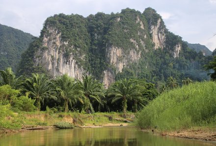 Thailand Familienreise mit Kindern - Thailand for family individuell - Khao Sok Nationalpark grüne Natur