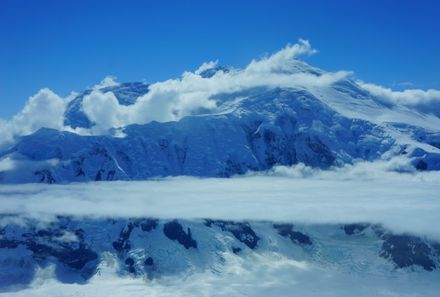 Familienurlaub Kanada - Kanada for family - Berge beim Gletscherflug
