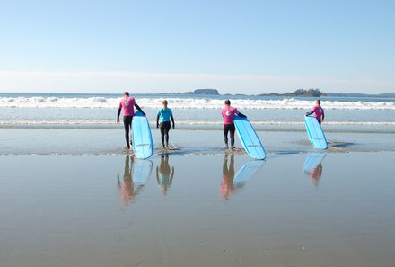 Westkanada for family individuell - Familienreise in Westkanada mit Kindern - Surfen in Tofino