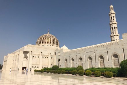 Familienreise Oman - Oman for family individuell deluxe - Moschee Sultan Qaboos 