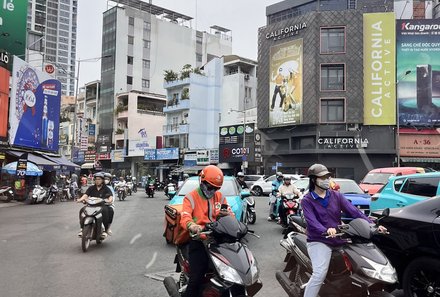 Vietnam for family - Familienreise Vietnam mit Kindern - Saigon Hochhäuser