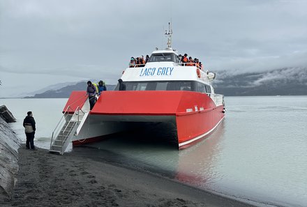 Patagonien Family & Teens - Lago Grey - Bootsfahrt