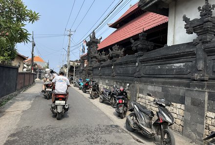 Bali mit Kindern - Bali for family - Motorrad fahren Bali