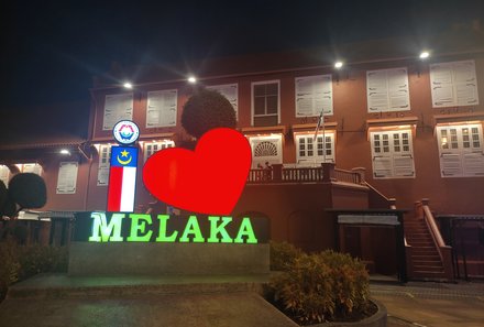 Familienurlaub Malaysia & Borneo - Malaysia & Borneo for family individuell - Melaka Schild