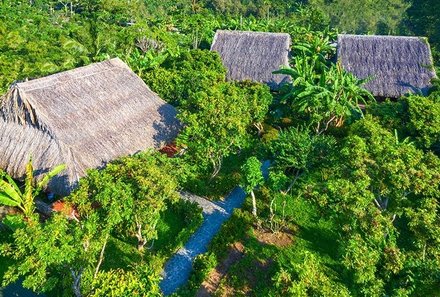 Vietnam Familienreise - Vietnam mit Kindern - Mekong Lodge - Hütten