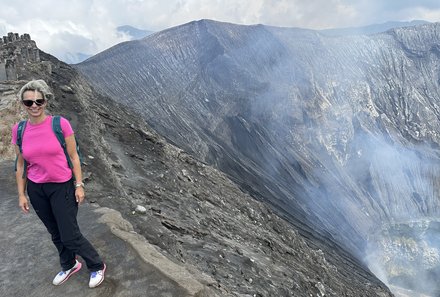 Bali mit Jugendlichen - Java & Bali Family & Teens - Vulkan Bromo - Sicht auf Vulkan