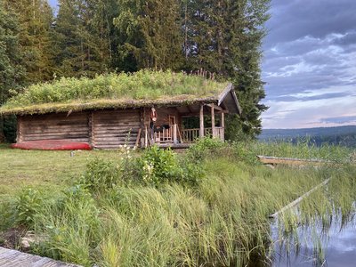 Schweden Family & Teens - Schweden mit Teens - Landschaft mit Haus