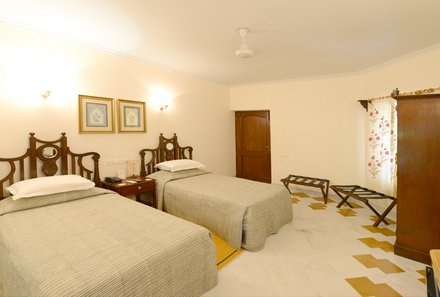 Indien mit Kindern - Indien for family - Heritage Resort Bikaner - Zimmer