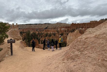 USA Südwesten mit Kindern - USA for family individuell - Kalifornien, Nationalparks & Las Vegas - Wanderweg im Bryce Canyon Nationalpark