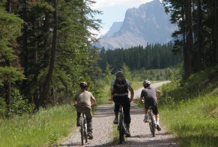 Westkanada for family individuell - Familienreise in Westkanada mit Kindern - Fahrrad fahren