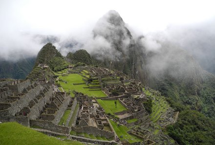 Peru Familienreise - Peru Teens on Tour - Machu Picchu Nebel