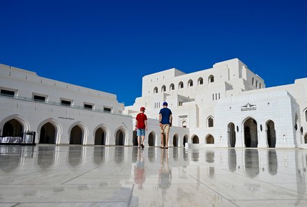 Familienreise Oman - Oman for family individuell deluxe - Muscat Royal Opera House Besichtigung