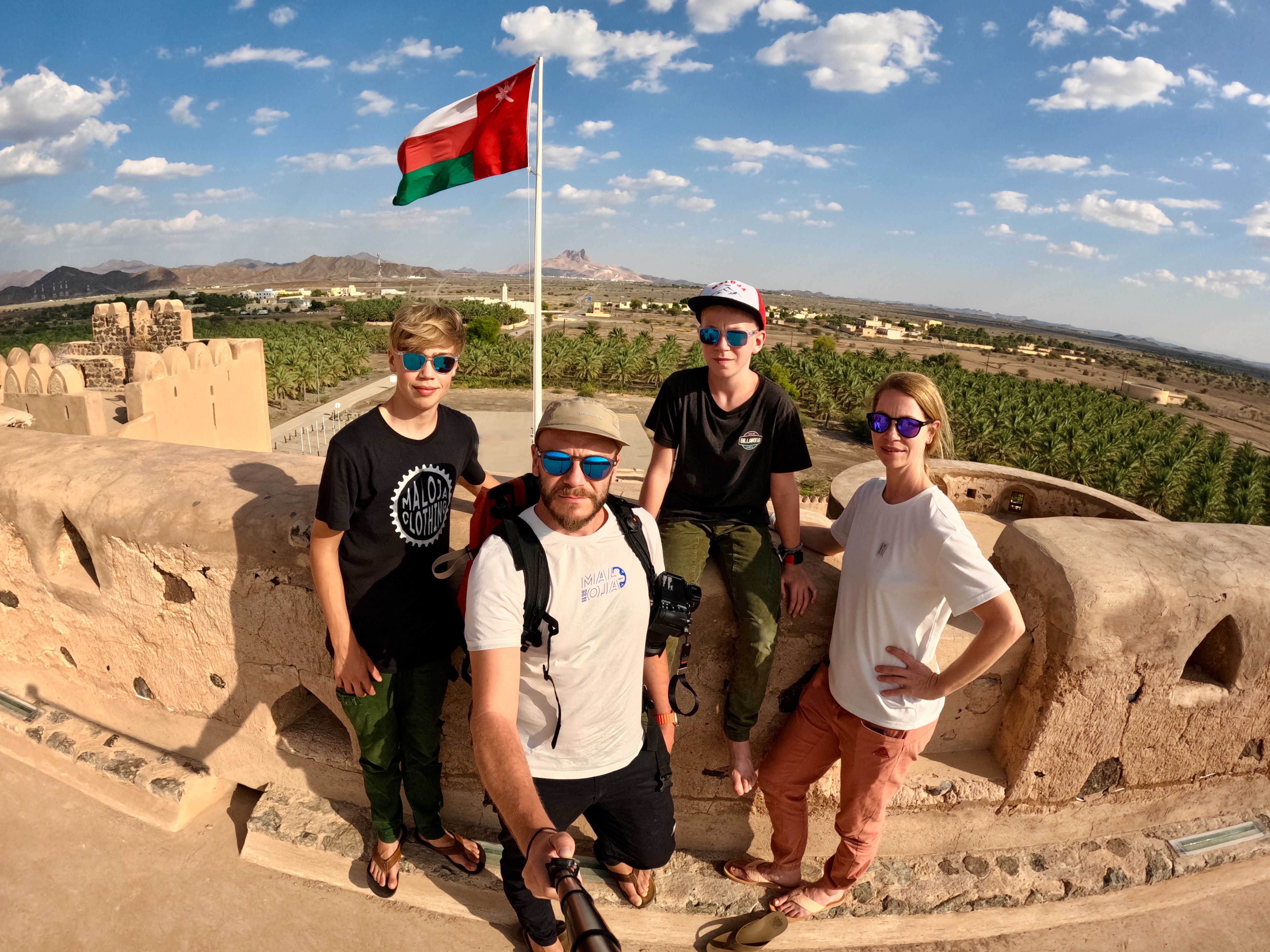 Reisebericht Oman mit Kindern - Jabrin Fort mit Kindern