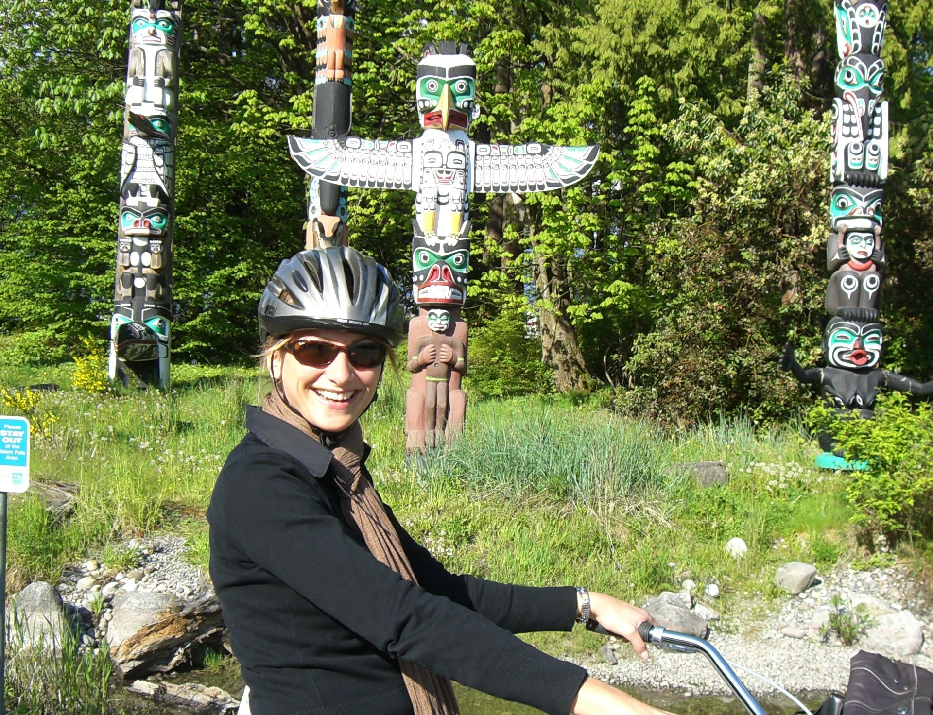 Familienreise Kanada - Westkanada Familienurlaub - Fahrrad fahren im Stanley Park