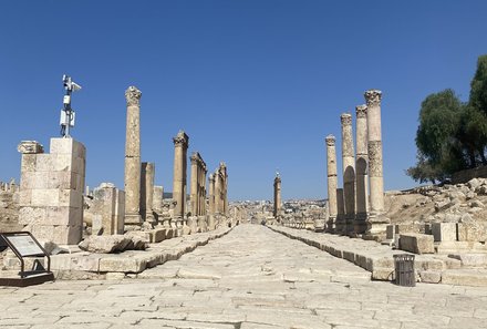 Jordanien Rundreise mit Kindern - Jerash - Ruinenstadt