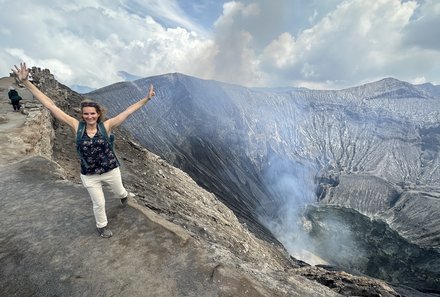 Bali mit Jugendlichen - Java & Bali Family & Teens - Vulkan Bromo - Am Vulkan Bromo 