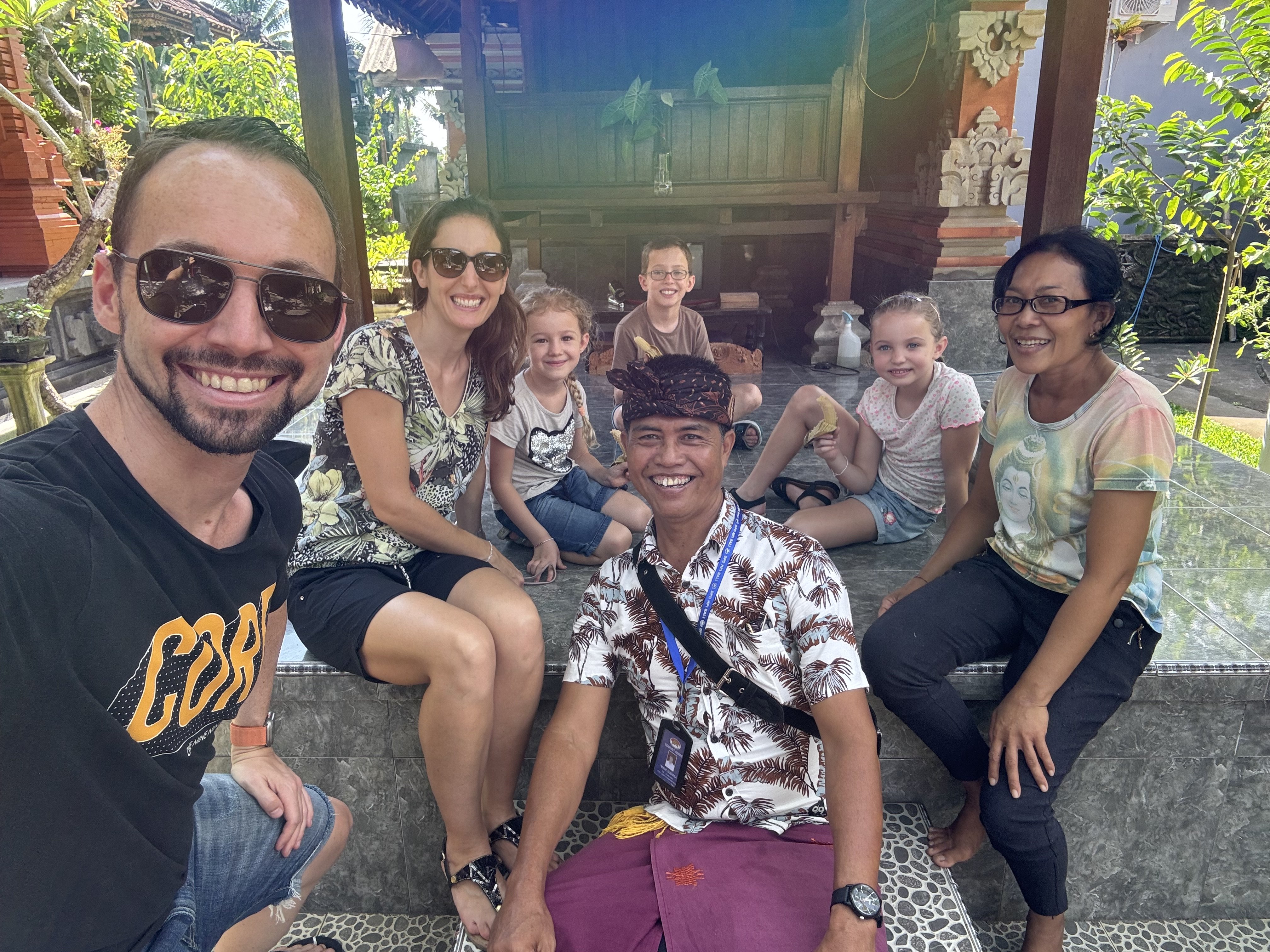 Bali mit Kindern Erfahrungen - Bali Rundreise mit Kindern - Familie mit Guide