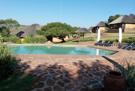 Südafrika Familienreise - Südafrika for family - Hannah Game Lodge - Pool