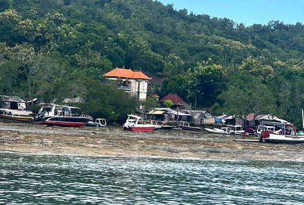 Bali mit Kindern - Bali for family - Bootsfahrt Nusa Lembongan