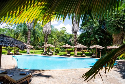 Tansania Familienreise - Tansania Family & Teens - Tarangire Nationalpark - Arumero Lodge - Pool