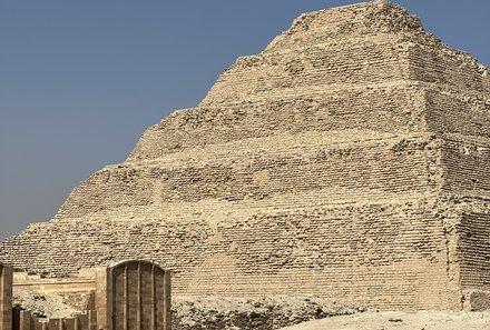 Familienreise Ägypten - Ägypten for family individuell deluxe - Pyramide mit Stufen