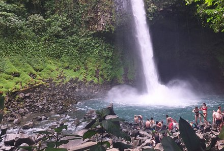 Costa Rica Familienurlaub - Costa Rica for family individuell - Wasserfall von La Fortuna