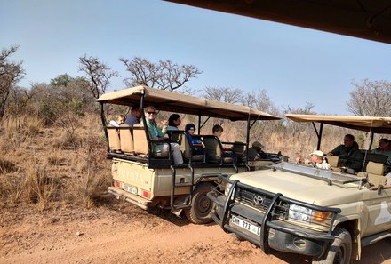 Familienreise Südafrika - Südafrika for family -best of safari - Entabeni Safari Conservancy - Jeeps