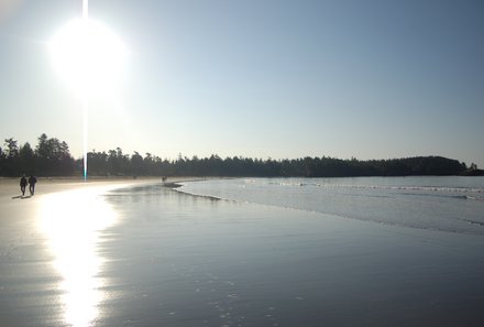 Westkanada for family individuell - Familienreise in Westkanada mit Kindern - Tofino Strand Sonne