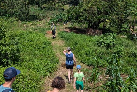 Familienurlaub Costa Rica - Costa Rica for family - Wanderung Naturschutzreservat El Silencio