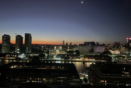 Patagonien Family & Teens - Buenos Aires - Stadt bei Nacht