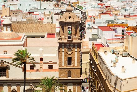 Andalusien for family - Familienreise Andalusien - Cadiz Architektur