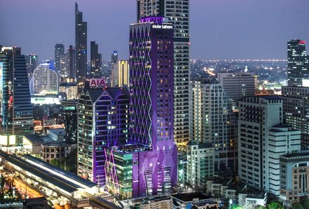 Thailand Familienreise mit Kindern - Thailand for family individuell - Bangkok Skyline