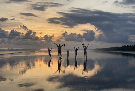 Karibik for family individuell - Trinidad - Kinder und Sonnenuntergang