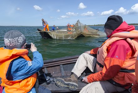 Familienreise Estland - Estland for family - Bootsfahrt Matsalu Nationalpark