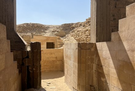 Familienreise Ägypten - Ägypten for family - Sakkara Pyramiden und Gräber