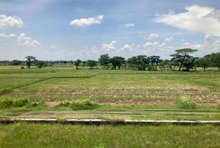 Bali mit Jugendlichen - Bali Familienreise - Landschaft Zugfahrt