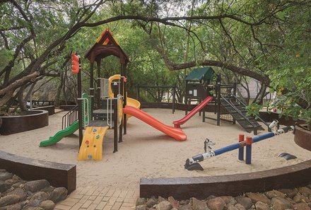 Südafrika Familienreise - Südafrika for family - Pilanesberg Nationalpark - Kwa Maritane Bush Lodge - Kinderspielplatz
