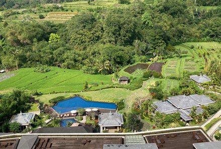 Bali for family - Bali Familienreise mit Kindern - Homm Saranam Baturiti - Umgebung und Landschaft