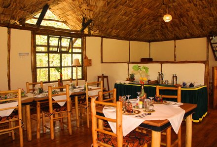 Uganda Familienreise - Uganda Family & Teens - Gorilla Camp Restaurant 