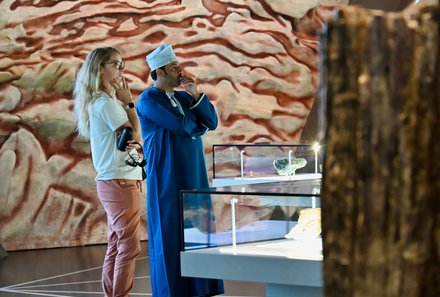 Familienreise Oman - Oman for family - Museum Oman Across Ages Ausstellung