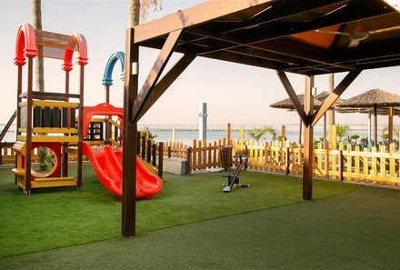 Zypern for family - Familienreise Zypern 2025 - Atlantica Miramare Beach Hotel - Spielplatz