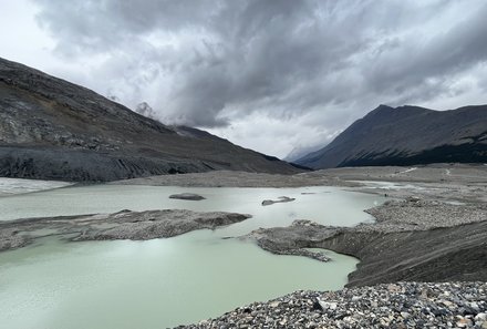 Westkanada Camping for family - Rocky Mountains mit Kindern - Athabasca Icefield Ausflug